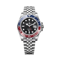 Rolex Gmt Master II 126710BLRO-0001 Pepsi Oystersteel Jubilee Bracelet Black Dial